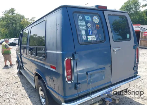 1989 Ford Econoline E150 Van из США, поврежденный, VIN 1FDEE14N4KHB57467